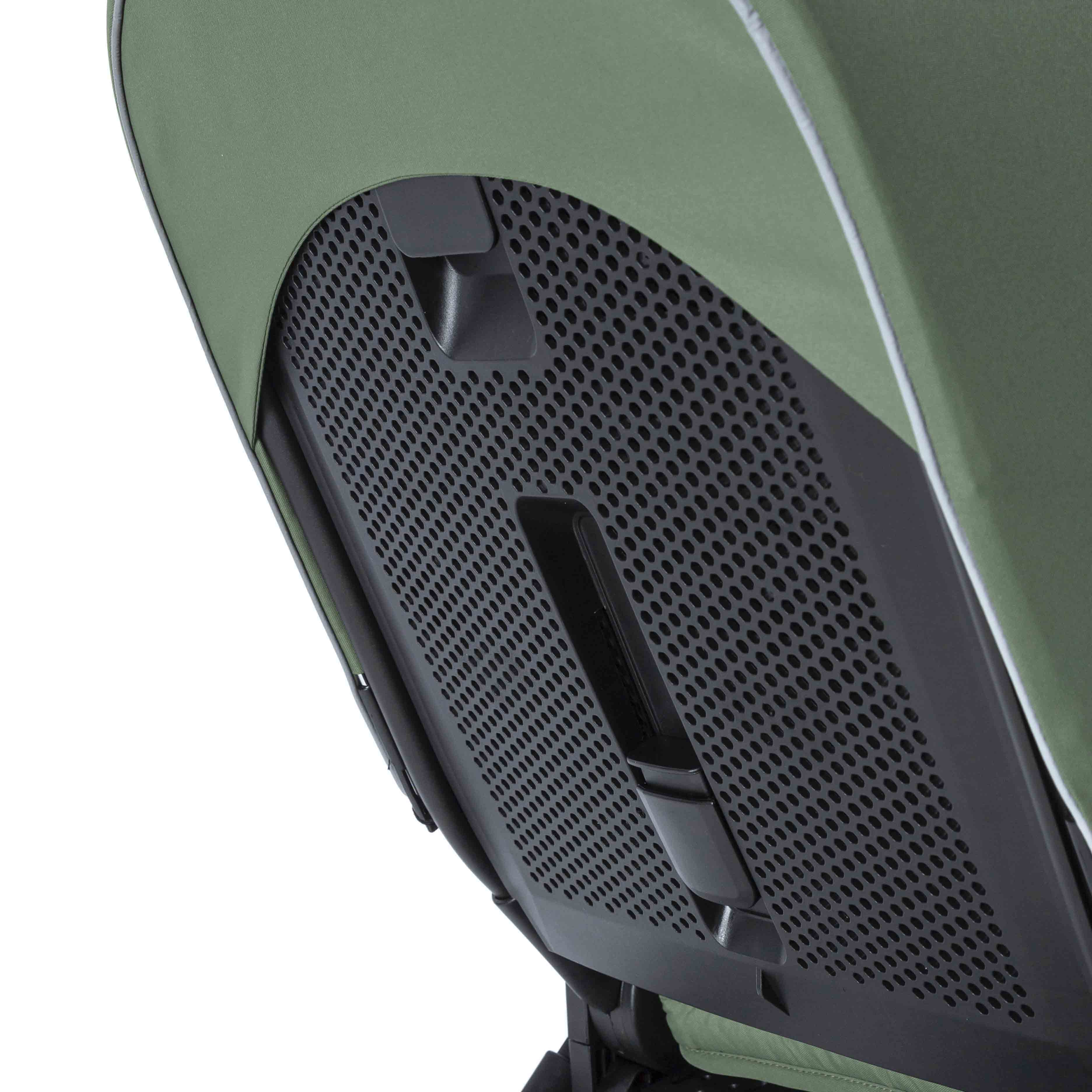 Der Alfa 2024 Kinderwagen ist Kaporahöhe.